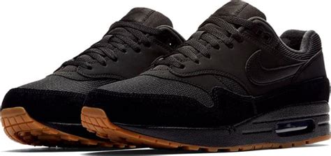 nike air max 1 43 zwart aanbieding